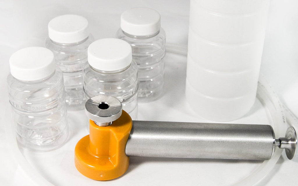 Oil Sampling Kit - Vacuum Pump and Bottles for Oil Analysis