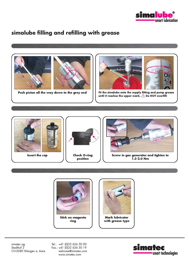 Simalube Automatic Lubricator