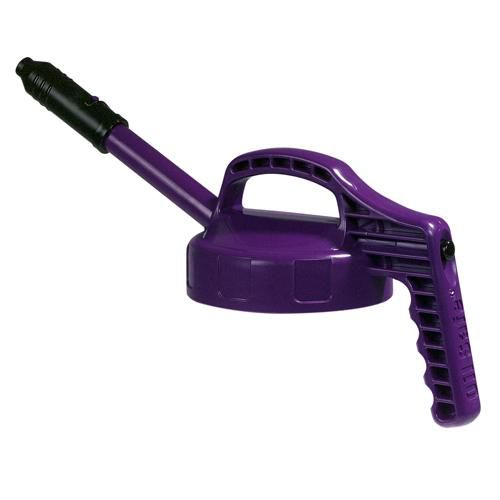 OilSafe Purple Stretch Spout Lid - 100307 - RelaWorks