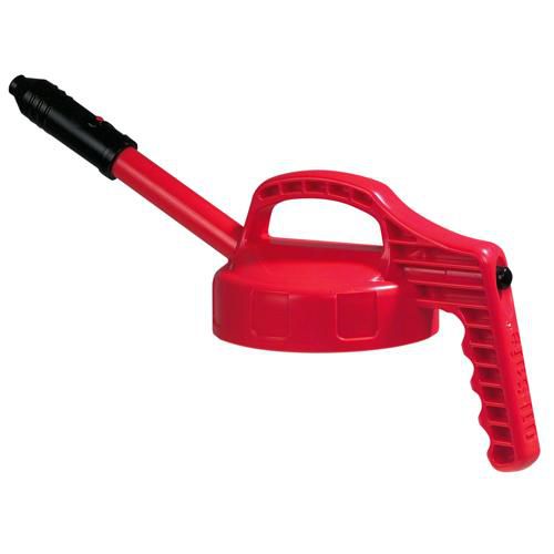 OilSafe Red Stretch Spout Lid - 100308 - RelaWorks