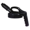 OilSafe Black Stumpy (Wide) Spout Lid - 100501 - RelaWorks