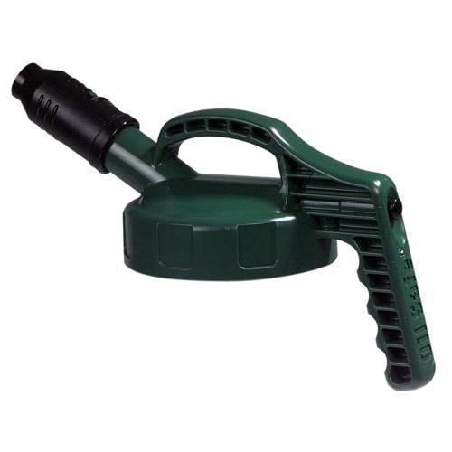 OilSafe Stumpy (Wide) Spout Lid - 100503, Dark Green - RelaWorks