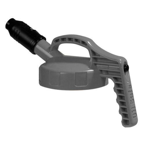 OilSafe Stumpy (Wide) Spout Lid - 100504, Gray - RelaWorks