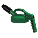 OilSafe Stumpy (Wide) Spout Lid - 100505, Mid Green - RelaWorks