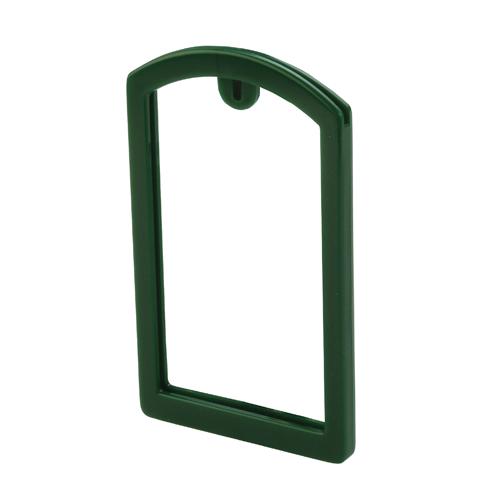 OilSafe Dark Green ID Label Pocket Frame - 200003 - RelaWorks