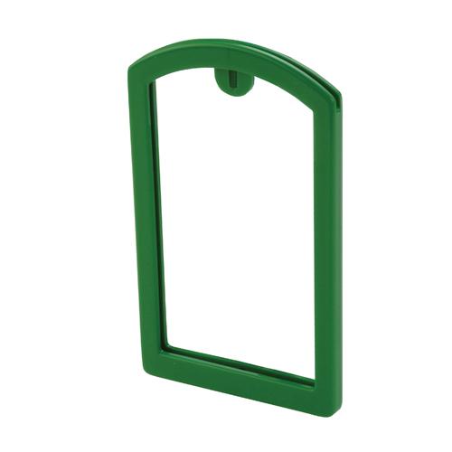 OilSafe Mid Green ID Label Pocket Frame - 200005 - RelaWorks