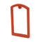 OilSafe Orange ID Label Pocket Frame - 200006 - RelaWorks