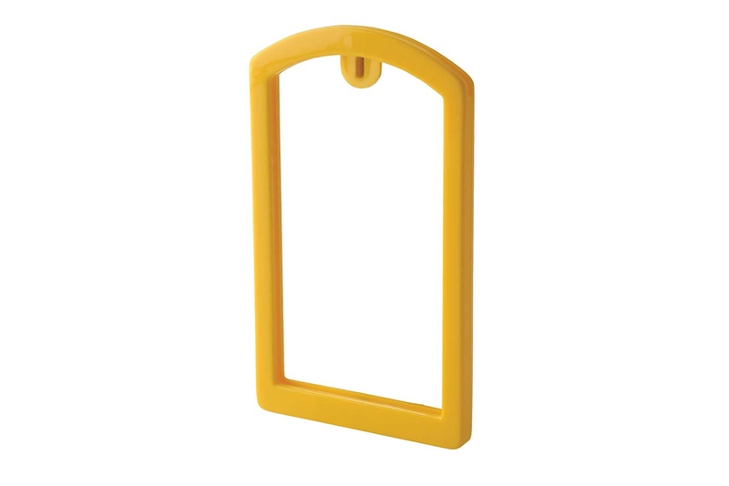 OilSafe Yellow ID Label Pocket Frame - 200009 - RelaWorks