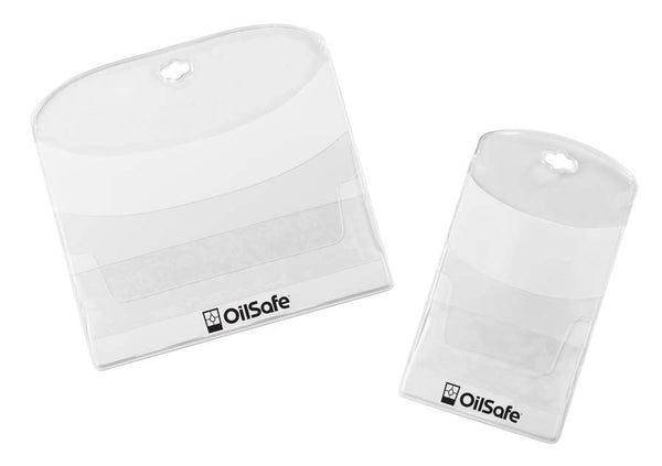 OilSafe ID Label Pocket 2" x 3.5" (50.4 x 90mm) - 200101 - RelaWorks