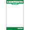 OilSafe Mid Green ID Label, Outdoor Paper, 2" x 3.5" - 280005 - RelaWorks