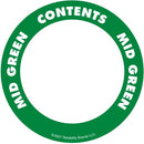 OilSafe Mid Green ID Label, Outdoor Paper, 2" Circle - 280505 - RelaWorks