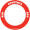 OilSafe Red ID Label, Outdoor Paper, 2" Circle - 280508 - RelaWorks