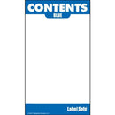 OilSafe Blue ID Label, Adhesive Paper, 2" x 3.5" - 282102 - RelaWorks