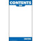 OilSafe Blue ID Label, Adhesive Paper, 2" x 3.5" - 282102 - RelaWorks