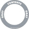 OilSafe Gray ID Label, Adhesive Paper, 2" Circle - 282204 - RelaWorks