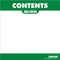 OilSafe Mid Green ID Label, Outdoor Paper, 3.25" x 3.25" - 280305 - RelaWorks