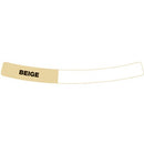 OilSafe Beige Drum Container ID Ring Label, Adhesive Paper 282400 - RelaWorks