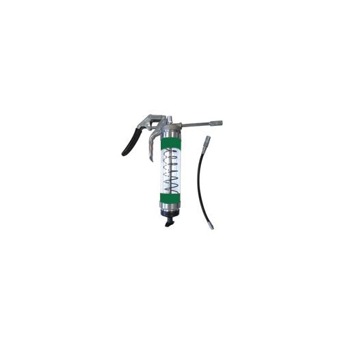 OilSafe Dark Green Pistol Grip-Clear Body Grease Gun - 330803