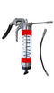 OilSafe Red Pistol Grip-Clear Body Grease Gun - 330808 - RelaWorks