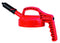 OilSafe Beige Mini Spout Lid  - 100406, Orange - RelaWorks