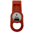 OilSafe Red Fill Point ID Washer Tab - 205508 - RelaWorks