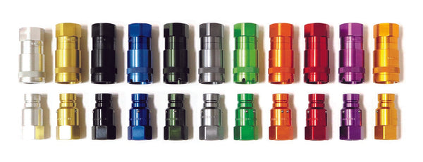 Color Coded Quick Connect Fittings